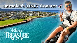 We Rode Jamaica’s ONLY Roller Coaster 🇯🇲 | Disney Treasure Day 5