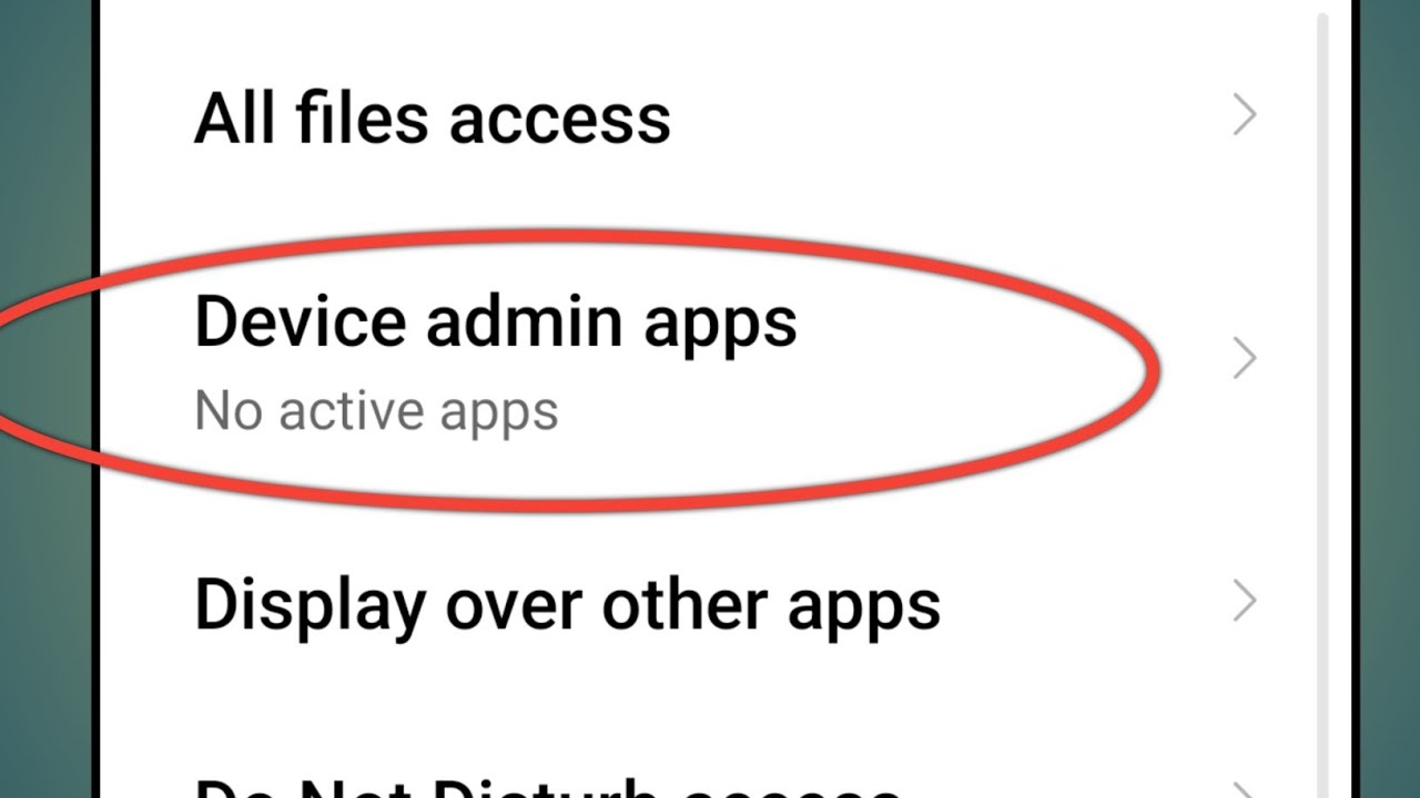 Redmi Device Administrator Device Admin App Settings YouTube