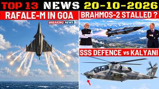 Indian Defence Updates : Rafale-M in Goa,Brahmos-2 Stalled,90 P72 Order,New CATS Hunter,Kalibr Deal