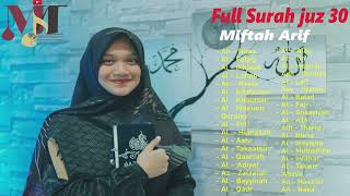 ful juz 30 Miftah Arif Irama Bayati