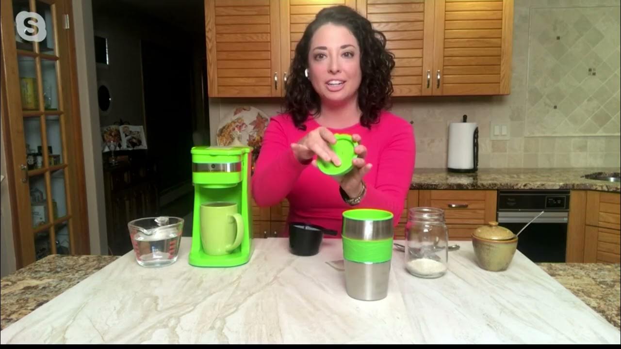 Cook's Essentials SingleServe Coffee Maker w/ Tumbler on QVC YouTube