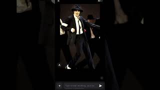 I crown his dance as divine. #picwizapp #michaeljackson #michael #forever #singer