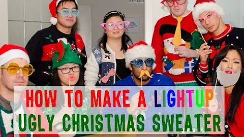 How to Make a Light-up Ugly Christmas Sweater