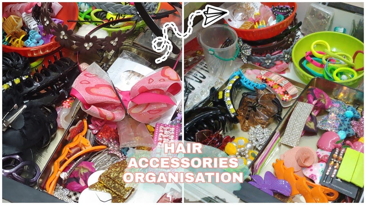 DIY GIRLS HAIR ACCESSORIES ORGANIZATION