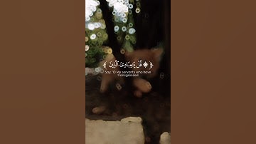سورة الزمر {الآية 53} #القرآن_الكريم #راحة_نفسية #اكسبلور