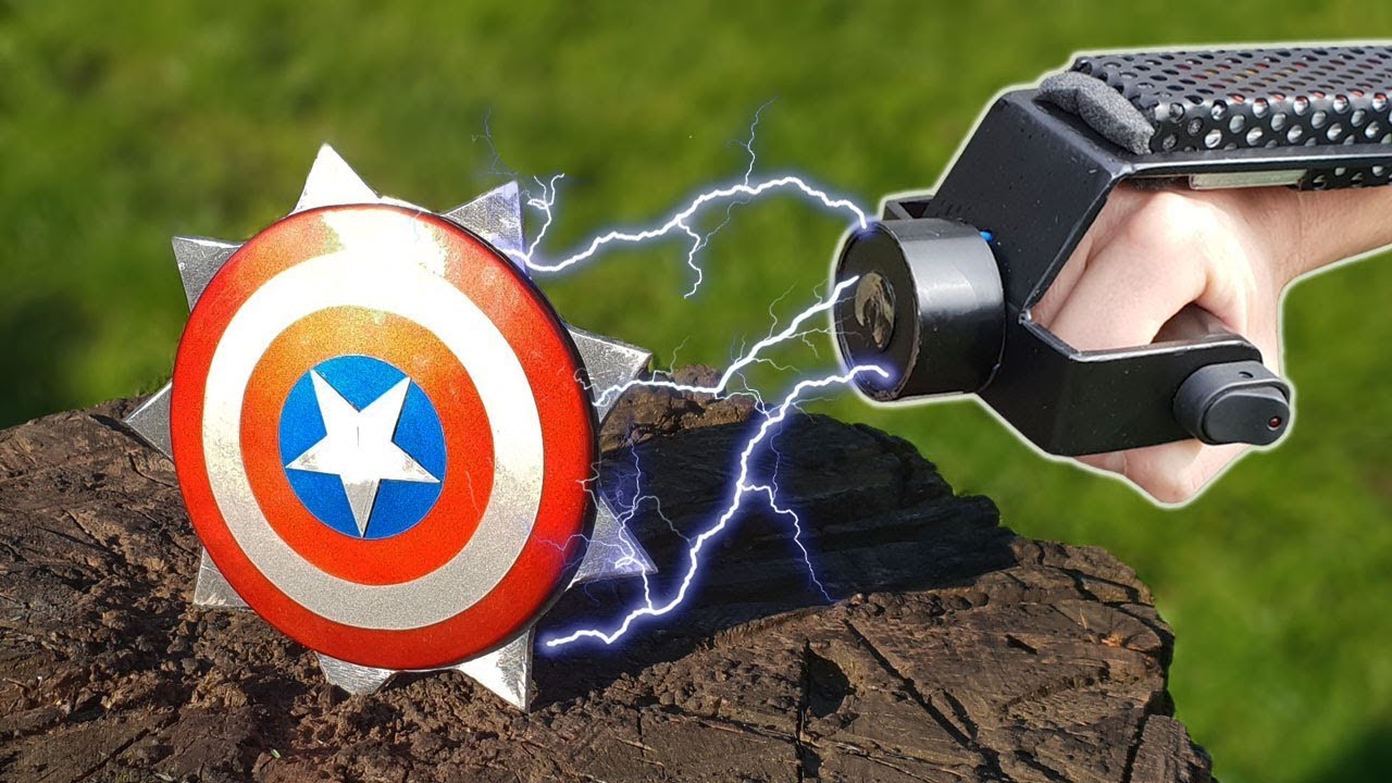 Electromagnetic - Captain America Throwing Shields