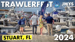 Dock Walk and Talk  Stuart, Florida TrawlerFest 2024