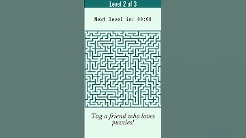 Maze Puzzle Brain Game: Can You Solve All 3 Levels? 🧠🔥