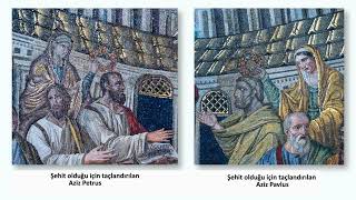 Roma’daki Santa Pudenziana Bazilikası ve Apsis Mozaiği (Sanat Tarihi) Resimi