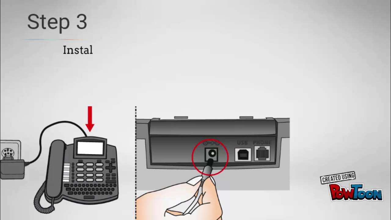 How to landline phone to Ringer amplifier YouTube