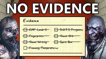 I Played Phasmophobia with NO EVIDENCE (Hidden Abilities Only!)