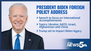 President Biden kicks off his final full week in office Monday