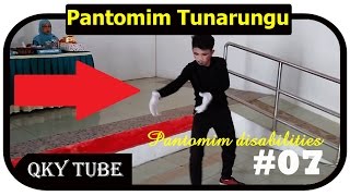 Pantomim Siswa Tunarungu SLB Negeri Minasatene