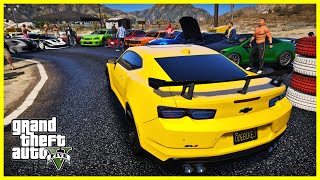 PŘIJEL JSEM NA NEJVĚTŠÍ TUNING SRAZ V FIVEM! (GTA 5 FiveM)