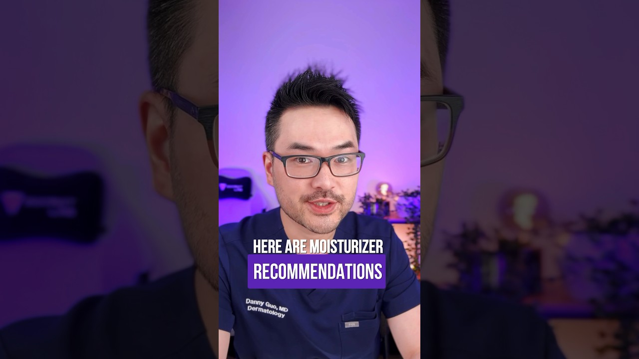 Moisturizer recommendations for 4 situations #skincare #dermatologist #moisturizer