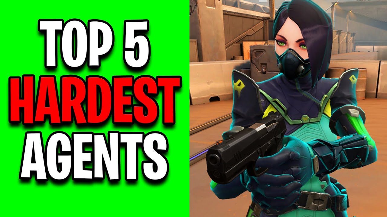 Top 5 Hardest Agents to Play in Valorant YouTube