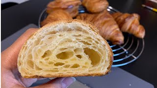 How To Make Croissant au beurre?? I طريقة عمل الكروسان الفرنسي للمبتدئين بالتفصيل