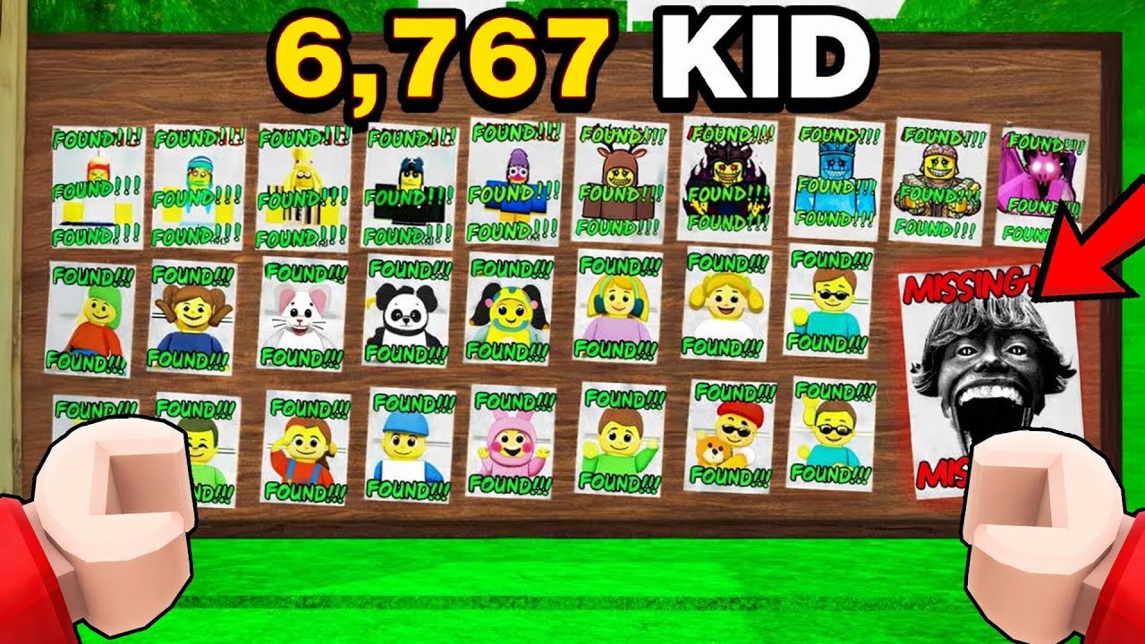 Finding SECRET 6,767 KID in 99 Nights! - YouTube