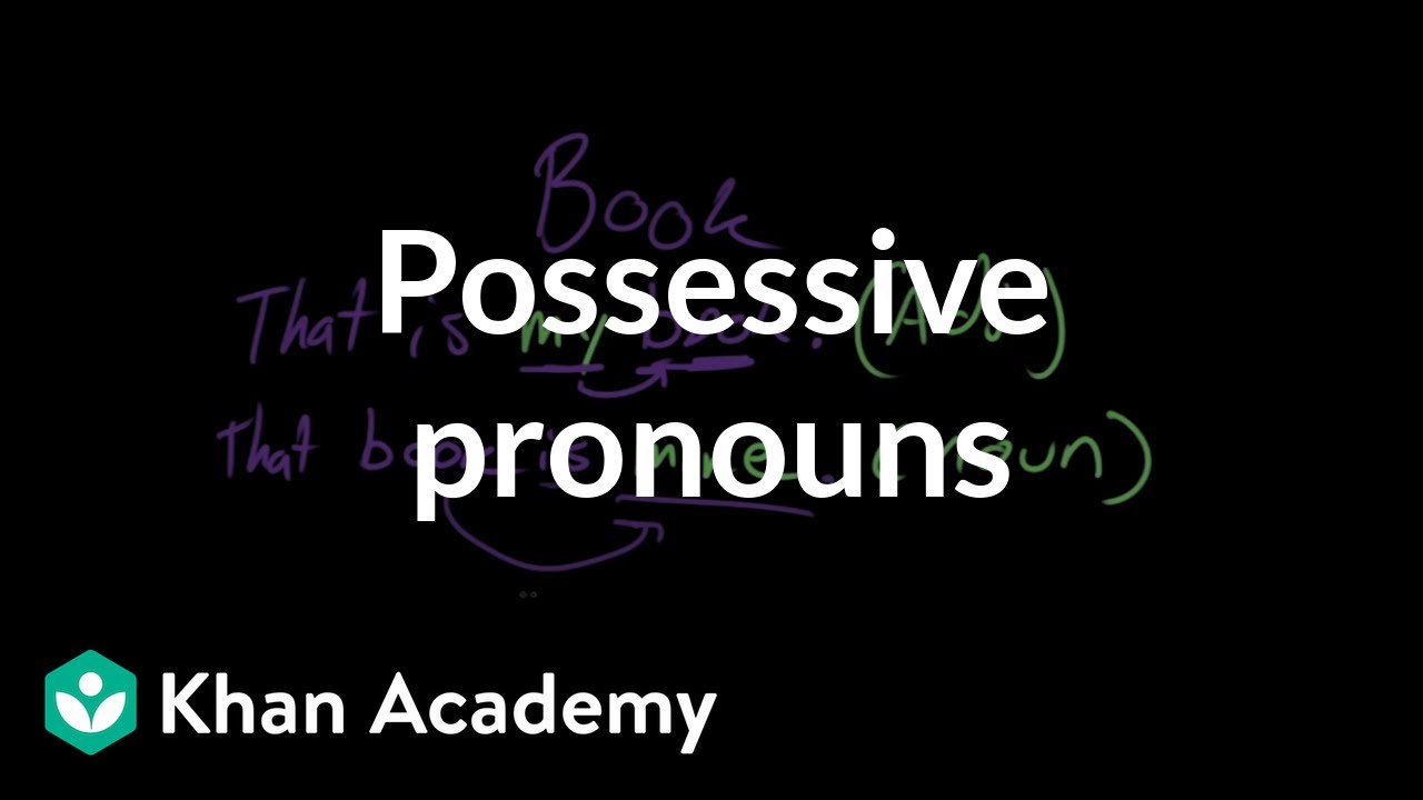 Nominative Objective And Possessive Pronouns Chart