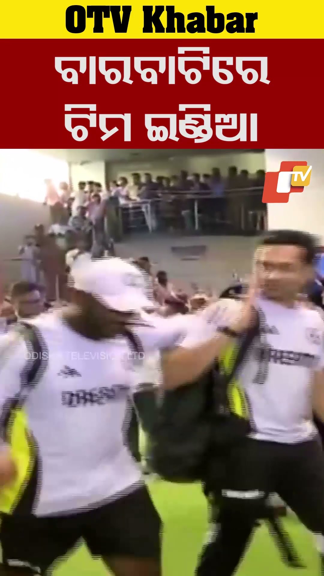ବାରବାଟୀରେ ଟିମ ଇଣ୍ଡିଆ #OTV #OdishaTV #Cuttack  #TeamIndia #Barabati