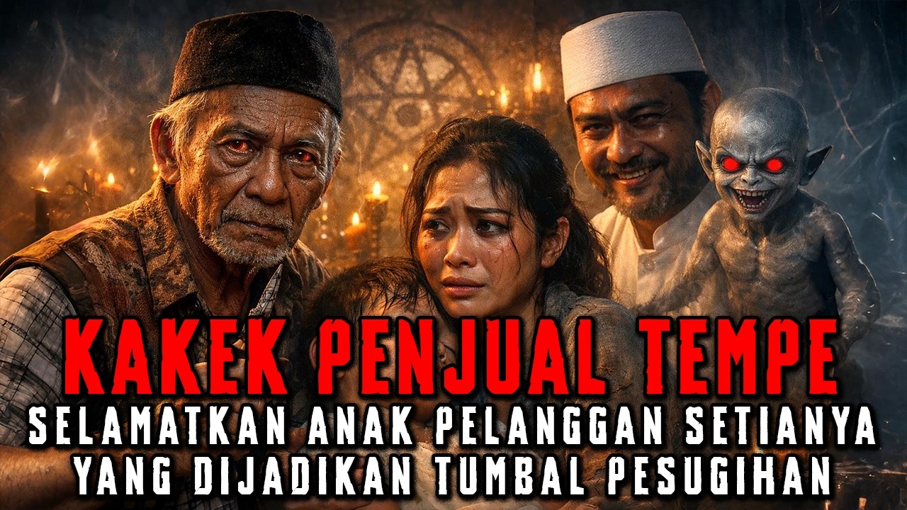SEORANG KAKEK PENJUAL TEMPE, SELAMATKAN ANAK DARI PELANGGAN SETIA YANG DIJADIKAN TUMBAL PENGUSAHA!