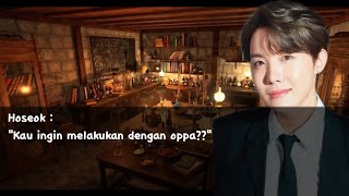 FanFaction All Member ( Black Swan ) Ep 09 with voice 🎧🎧🎧 -cek desk-