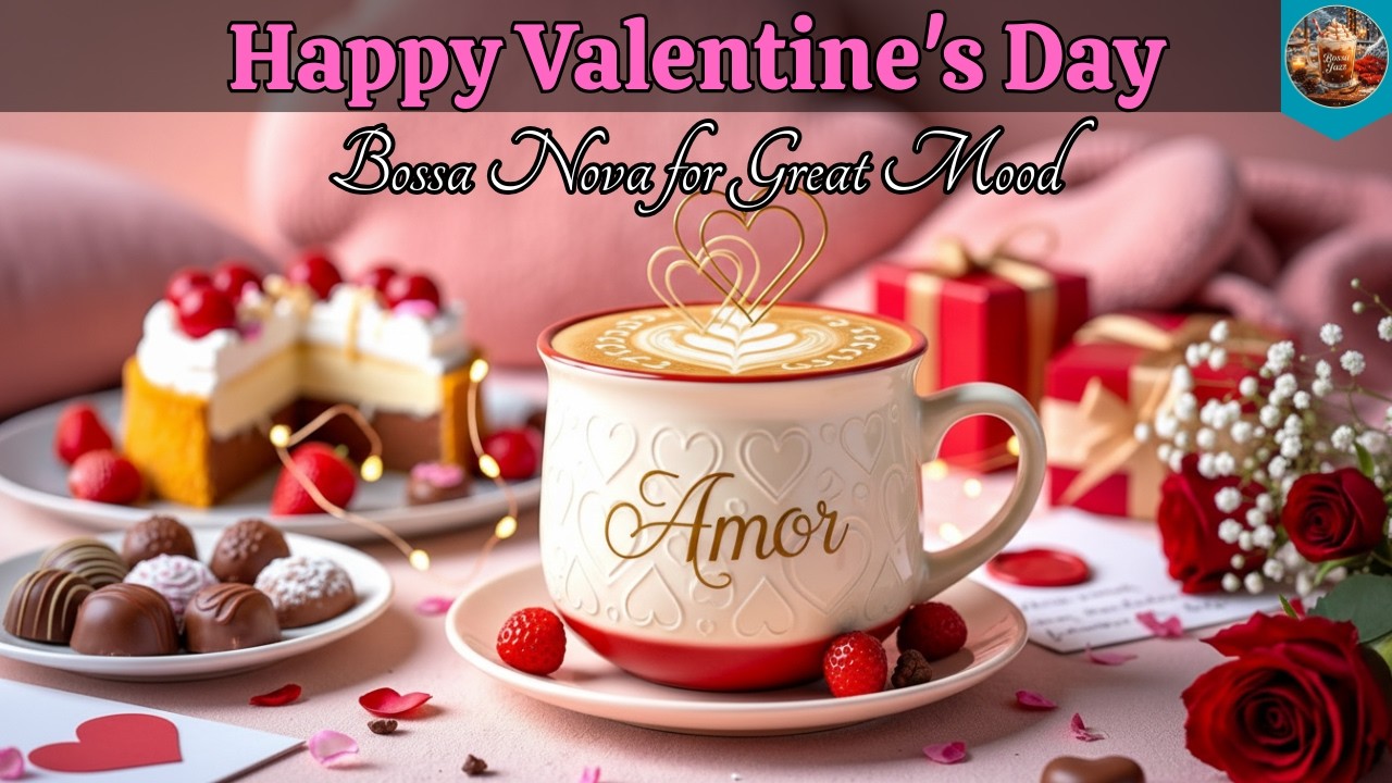 Valentine's Coffee Jazz ☕ Sweet Bossa Nova for Love and Great Moods