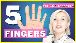 How to Teach Word Order in Questions: The Rule of 5 Fingers