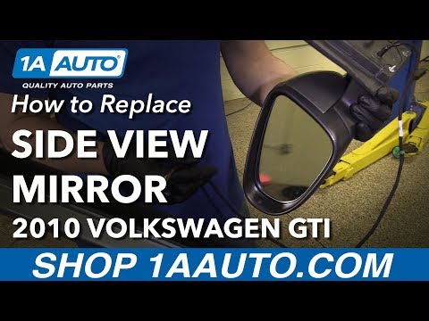 How to Replace Side View Mirrors 10-14 Volkswagen GTI