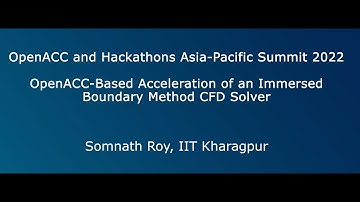 OpenACC based Acceleration of an Immersed Boundary Method CFD Solver