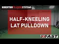 Half-Kneeling Lat Pulldown