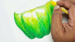 Coconut pastel color drawing | Step by step easy drawing tutorial youtube drawing