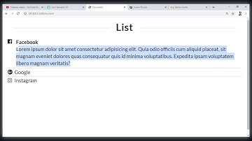 14. List | Semantic UI