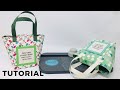 Borsetta di carta con manici con Envelope Punch Board - Natale fai da te- Packaging tutorial