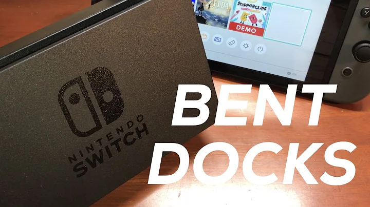 HOW TO TELL IF YOUR NINTENDO SWITCH DOCK IS BENT!! - Bent Dock & Screen Scratching Issue
