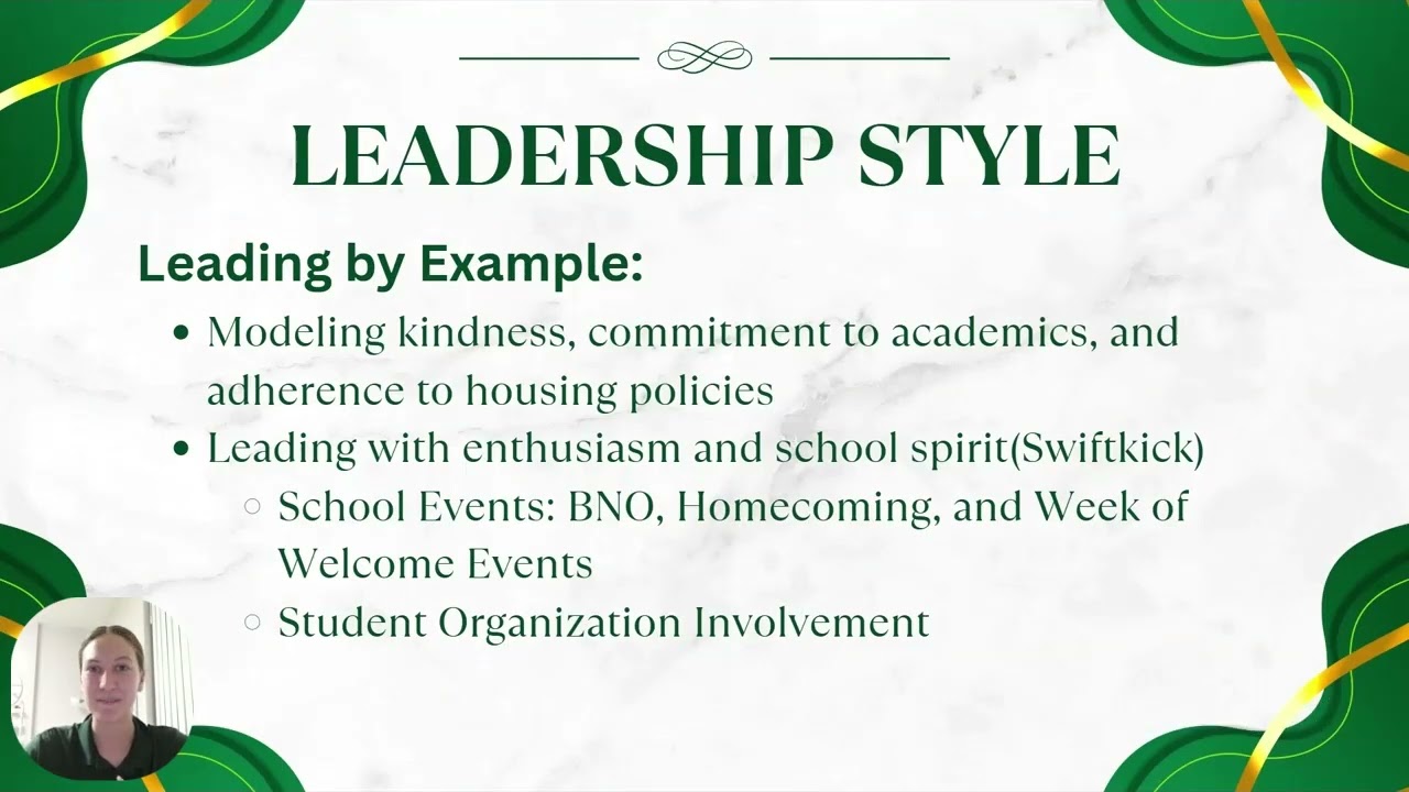 Reflection Presentation: Eelin Snell