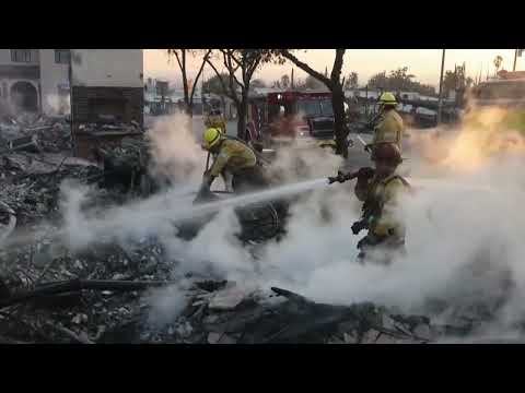 Suben a 25 los muertos por los incendios en Los Ángeles y anuncian arrestos de pirómanos