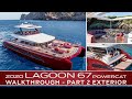 2020 Lagoon SIXTY 7 Power Catamaran In-Depth Walkthrough | PART 2: Exterior