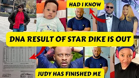 PATERNITY DNA TEST of star dike is out as YUL EDOCHIE rgrets ever getting married to JUDY AUSTIN