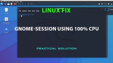 LINUX : gnome-session using 100% CPU