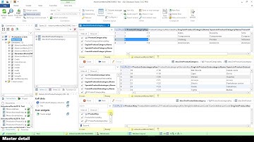 SQL Database Studio - Master detail