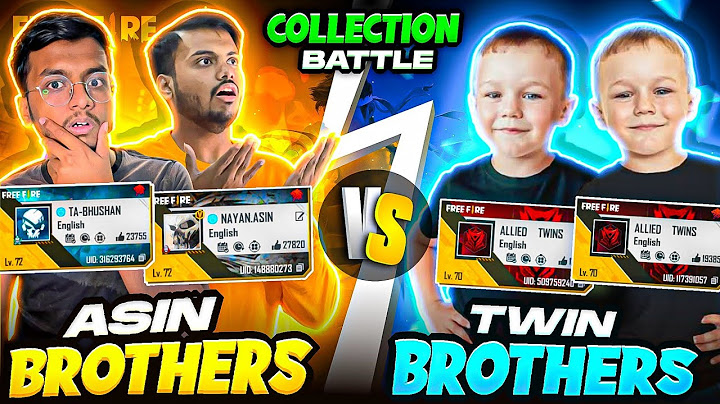 Allied Twins Brothers Vs Assassins Brothers Collection Battle Gone Wrong 😱 - Garena Free Fire
