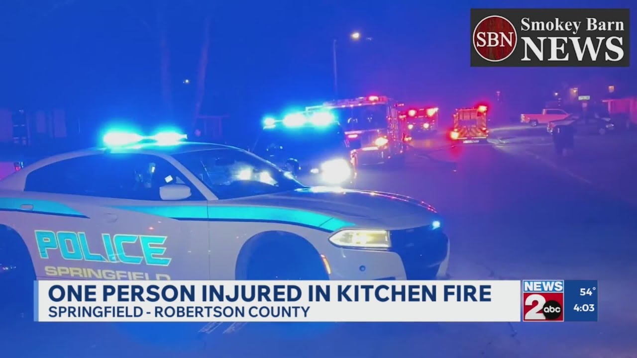 1 person injured in kitchen fire in Springfield - YouTube