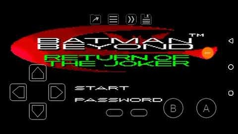 Batman Beyond: Return of the Joker (GBC) Title Screen