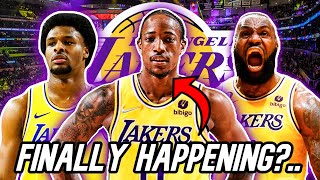 Lakers FINALLY Making a Deal for Demar Derozan in Free Agency? | + Bronny James Draft Update!