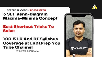 Part-III-Shortcut Aprroach Of Maxima-Minima In Three Set Venn Diagram