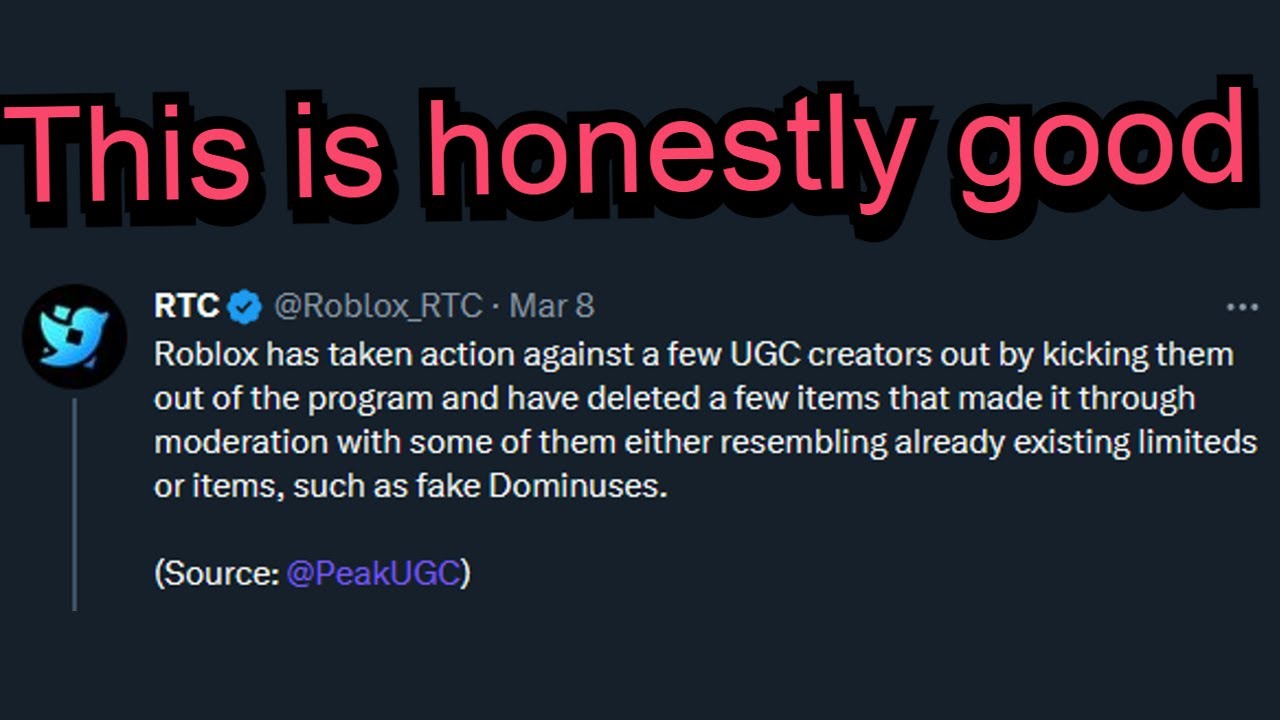 RTC on X: NEWS: @jmkdev is working on extension for badges on Roblox! In  this extension it will feature REAL people who are UGC creators,  accelerators, and Event organizers! This extension will