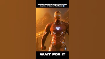 Ironman Intelligence Is Awesome #shorts #marvel