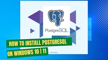 How to install PostgreSQL and pgAdmin 4 on Windows 10 | 11