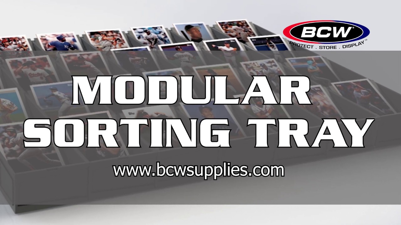 BCW Modular Sorting Tray - Abridged 